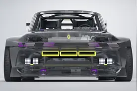 为漂移而生的纯电赛车：雷诺R5 TURBO 3E图片