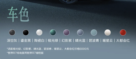 新款智界R7实拍