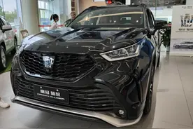 体验皇冠陆放：长5015mm，内饰似埃尔法，2.5L+双电机驱动图片