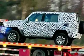 全新北京BJ40正在测试！外形方正尺寸变大，将成为坦克300的对手图片