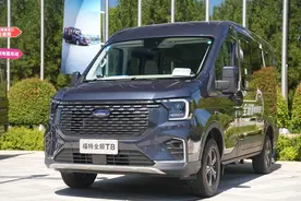 福特全顺：小编开过最大的车？9座大空间，后排居然能站直！图片