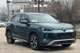 全新一代的大众探岳L实车现身街头，上市日期临近了？图片