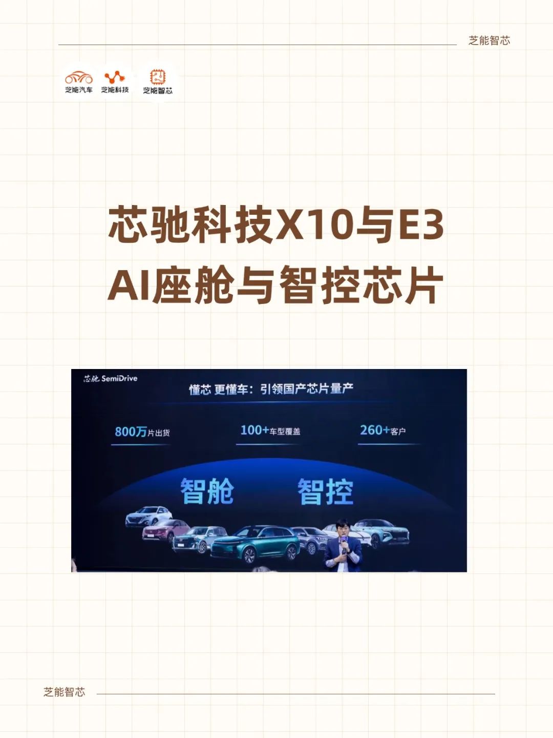 芯驰科技新一代AI座舱与智控芯片:X10与E3系列技术解析插图3 芯驰科技新一代AI座舱与智控芯片:X10与E3系列技术解析