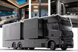 连马桶都是碳纤维的！BRABUS推出首款房车Big Boy 1200！图片