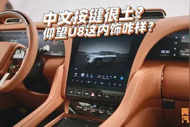 车内按键用中文很土？看看仰望U8的内饰，这设计你打多少分？视频封面