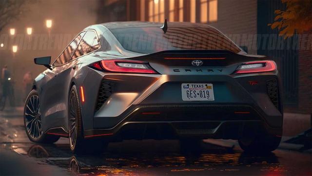 全新凯美瑞预测图曝光，酷似雷凌+皇冠+“牛魔王”，销冠又稳了？