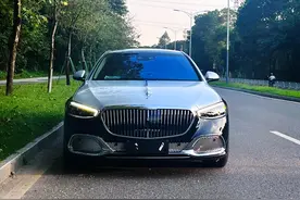 迈巴赫S480外观气场提升300W的改装案例，这是不是你想要的样子？图片