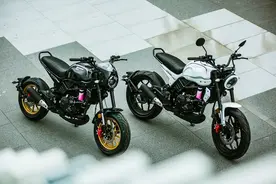 预算1万元，适合女生的小排量复古车：颢晨慢由150，水冷+CBS刹车图片