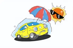 气温超过40度，新能源汽车持续暴晒会有自燃风险吗？图片