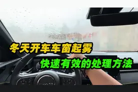 冬天车窗起雾怎么办？一个视频教你除雾视频封面