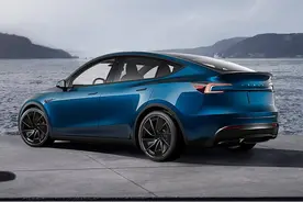 全新特斯拉Model Y曝光，贯穿尾灯板、取消木饰板，悬架也要改？图片