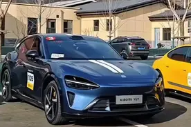 小米YU7实车再次亮相，外观内饰比SU7更漂亮，或25万左右？图片