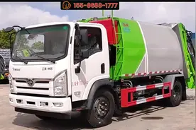 三环创客重载环卫垃圾车 11-12方压缩垃圾车 生活垃圾清运车视频封面