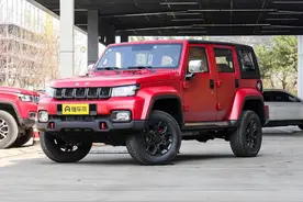 经过思考，家用SUV还是能越野的好，北京BJ40，有劲还省油图片