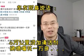 车友现身说法 ：6万公里没加清洁剂，换喷嘴花一万多......图片