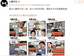 林志颖在小鹏的代言广告里竟然开得是特斯拉！小鹏营销“翻车”了图片