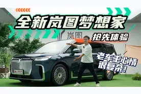 优缺点都有！抢先体验全新岚图梦想家，老车主心情很复杂视频封面