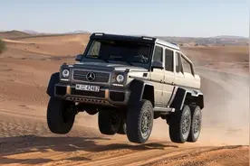 皮卡之王，6轮驱动奔驰AMG G63 6x6图片
