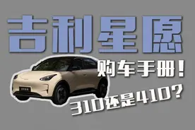 吉利星愿购车手册！选310km还是410km？图片