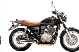 24980元的大排量经典复古，鑫源摩托新棍王650上市图片