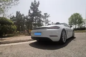 梦想照进现实，保时捷718 Boxster提车一个月后图片