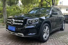 实拍GLB 200时尚型，1.3T的豪华品牌7座SUV，它到底值不值这个价？图片