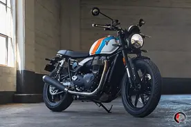 多功能仪表+马祖奇减震，凯旋Speed Twin 900配置升级，售7.56万元图片
