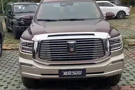 坦克500到店，“坦途”外观，3.0T+9AT，标配四驱+三把锁，要火？图片