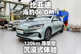 【大熊沉浸式试车】比亚迪海豹06DM-i 120KM尊荣型~沉浸式体验视频封面
