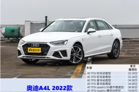 奥迪A4L实力解析，入手家用入门级车型够不够用？图片