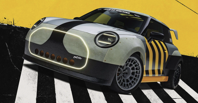 新车｜拉力赛车风格/慕尼黑车展首发，MINI两款概念车官图发布