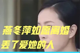 燕冬萍如愿离婚，丢了爱她的人，前夫止损及时，法官是个明白人！视频封面