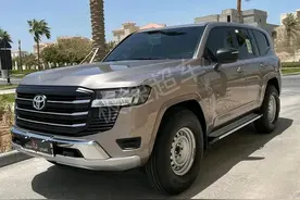 中东“丐版陆巡”实拍，预售价曝光，铁轮毂+4.0L+织物座椅，帅气图片