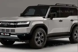 搭3.5T双涡轮V6发动机，新一代丰田普拉多信息曝光，或于9月亮相图片