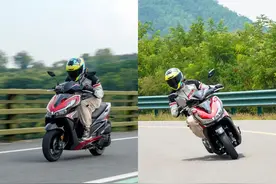 国服最强150踏板动力—12980起大阳VRS150摩智测评图片