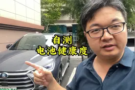 比亚迪，自测电池健康度