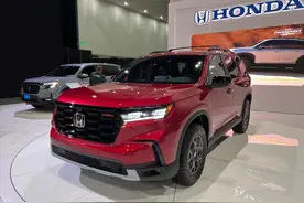 全新本田Pilot海外亮相发布，采用7座布局，搭载3.5V6发动机图片