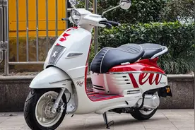 资讯｜华丽复古踏板，标致姜戈Django 150可乐版：售价22800元起图片