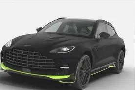 搭载4.0T V8发动机+3.3秒破百，阿斯顿·马丁DBX 707限量版亮相图片