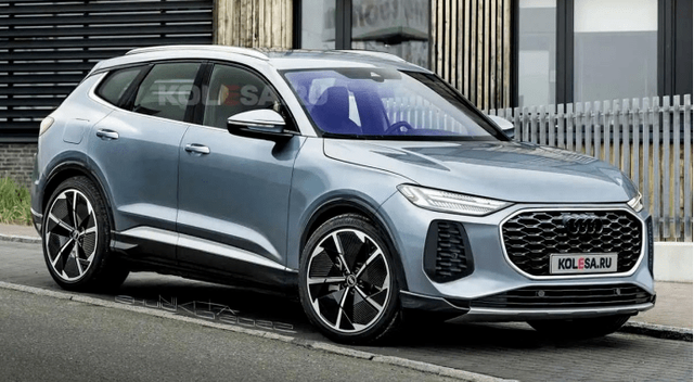 全新奥迪Q5实车亮相，2023年一季度上市，起售价下跌，还看GLC？