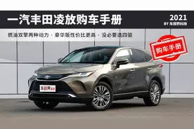 一汽丰田凌放购车手册：哪款配置够用？双擎/燃油怎么选？图片