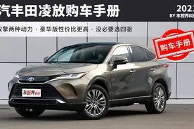 一汽丰田凌放购车手册：哪款配置够用？双擎/燃油怎么选？图片