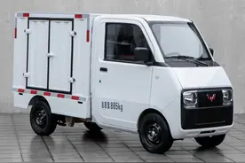 取代“三蹦子”？五菱纯电小货车来了！车宽1080mm钻巷无压力图片