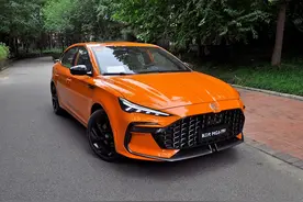 年轻运动市场的新选择，还有排气声浪呢！试驾名爵6 PRO图片