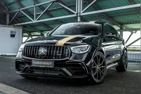 超级性能掀背SUV，Manhart改装奔驰AMG GLC 63S Coupe图片