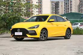 售价6.79万元起，2023款名爵5上市，动力提升，竞争奇瑞艾瑞泽5图片