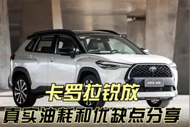 丰田卡罗拉锐放真实油耗分享，这些缺点你确定能接受吗？视频封面