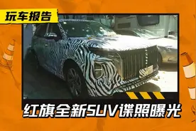 5/6/7座任君选？红旗全新SUV谍照曝光，有望搭载2.0T+8AT图片