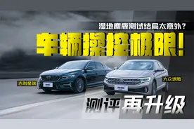 逼出操控极限！星瑞/速腾测评再升级，湿地麋鹿测试结局太意外？视频封面