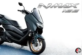 言車资讯|2022款雅马哈NMAX155，四处细节升级，优化性能配置图片